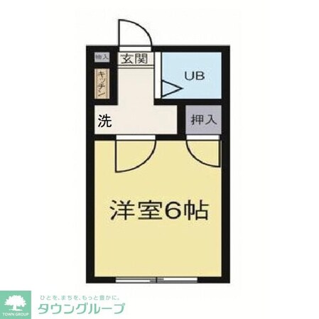 シティハイム元町の物件間取画像